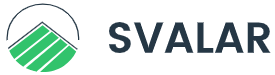 Svalar Logo Zeleno Slova